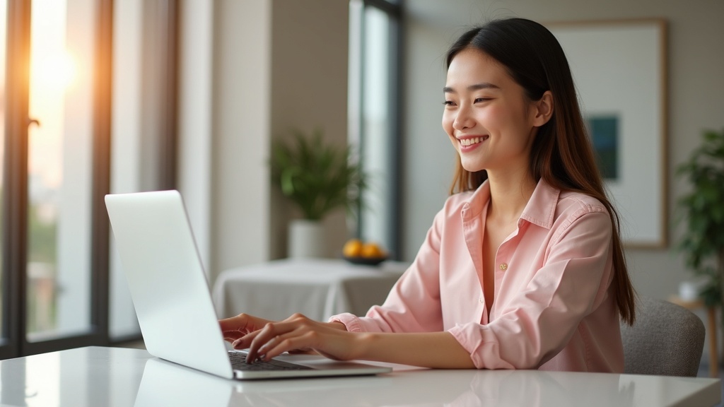 Content creator reviewing earnings