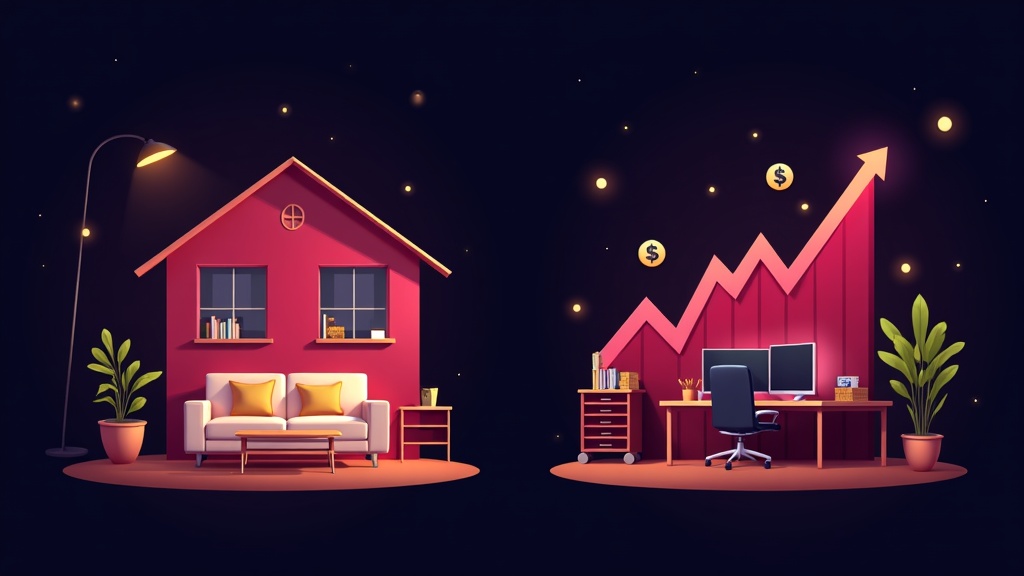 Earnings comparison chart